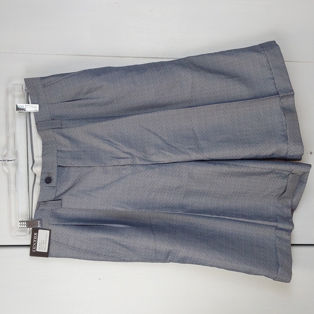 Luxton Mens  Black and Gray Dress Shorts Preppy Business Office Sz.32